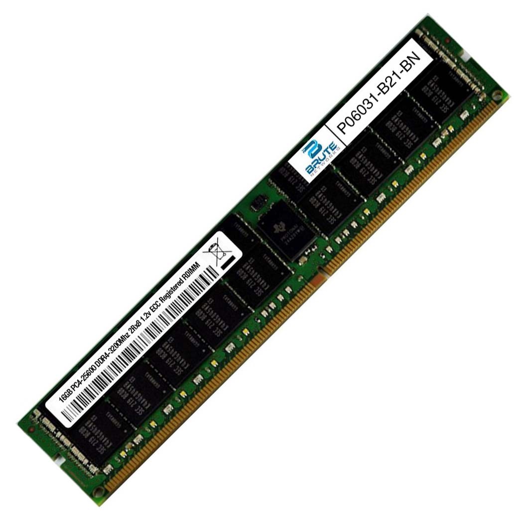 HPE Smart Memory 16GB DDR4 SDRAM Memory Module (p06031-b21) (p06031b21 ...